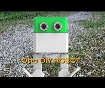 Otto DIY Robot Walking - Rask og enkel å gjøre Opplæring: 7 trinn