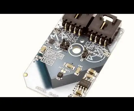 Měření zrychlení pomocí BMA250 a Arduino Nano: 4 kroky