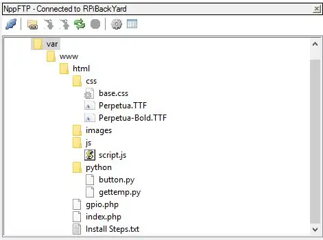 Hubungkan ke RPi Melalui NotePad++ SSH