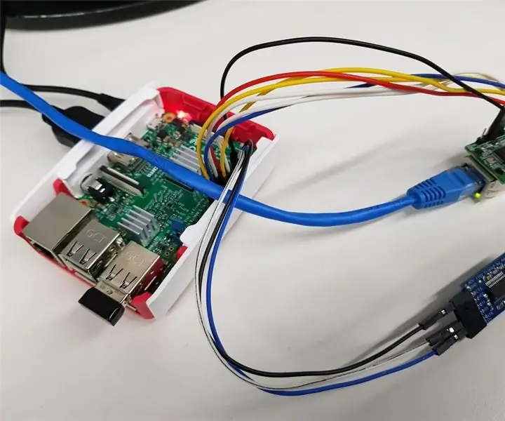 Plataforma IoT Base amb RaspberryPi, WIZ850io: controlador de dispositiu de plataforma: 5 passos (amb imatges)