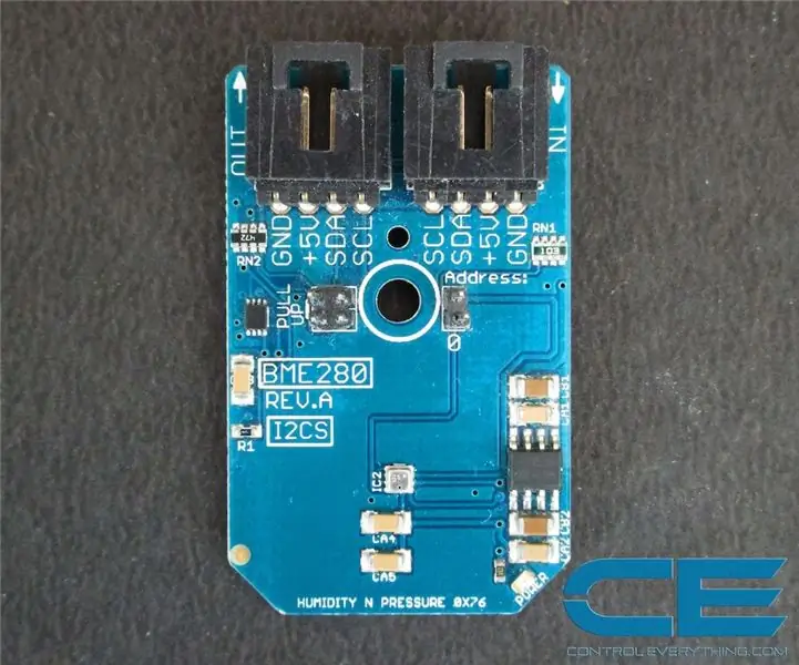 Estación meteorológica con Raspberry Pi con BME280 en Python: 6 pasos