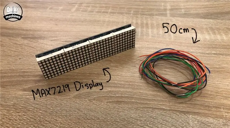 Préparer l'écran LED MAX7219