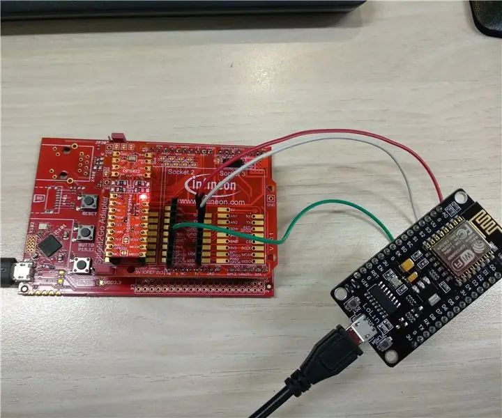 Memadankan Sensor Infineon DPS422 dengan Infineon XMC4700 dan Menghantar Data ke NodeMCU: 13 Langkah