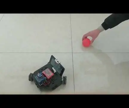 Robot de suivi des couleurs basé sur une roue omnidirectionnelle et OpenCV : 6 étapes