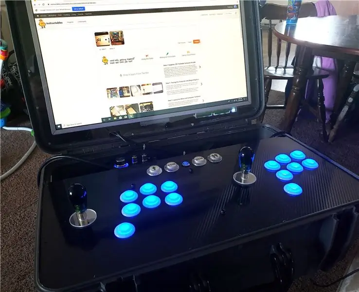 Portable Suitcase Arcade