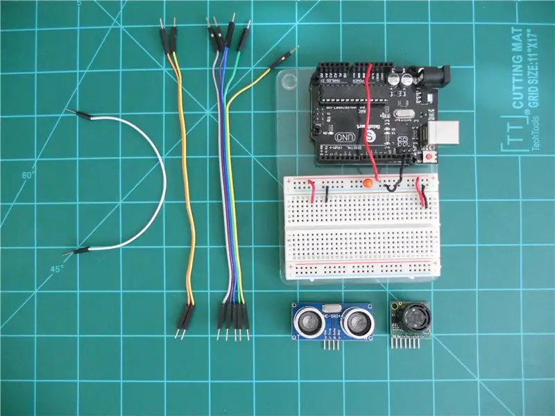 Sammenligning av LV-MaxSonar-EZ og HC-SR04 Sonar Range Finders med Arduino