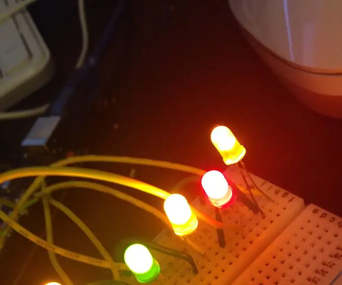 Mga pattern ng LED (Iba't ibang Mga Banayad na pattern): 3 Mga Hakbang