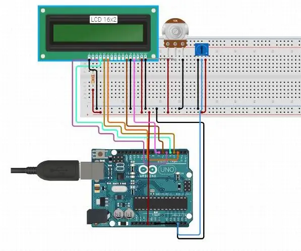 Digitálny voltmetr Arduino: 3 kroky