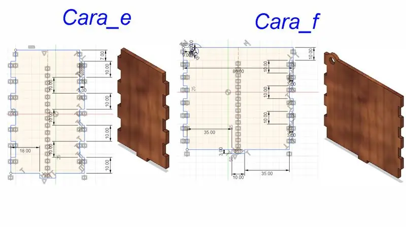 Cara_e et Cara_f