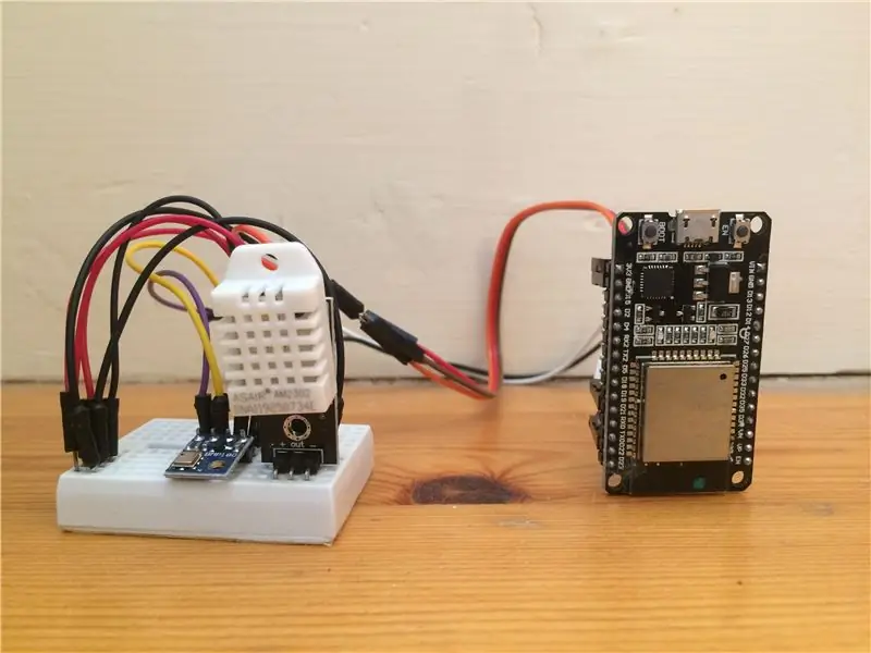 Monitor vzduchu Esp32