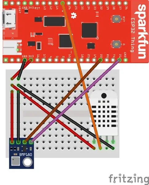 Collegare il circuito