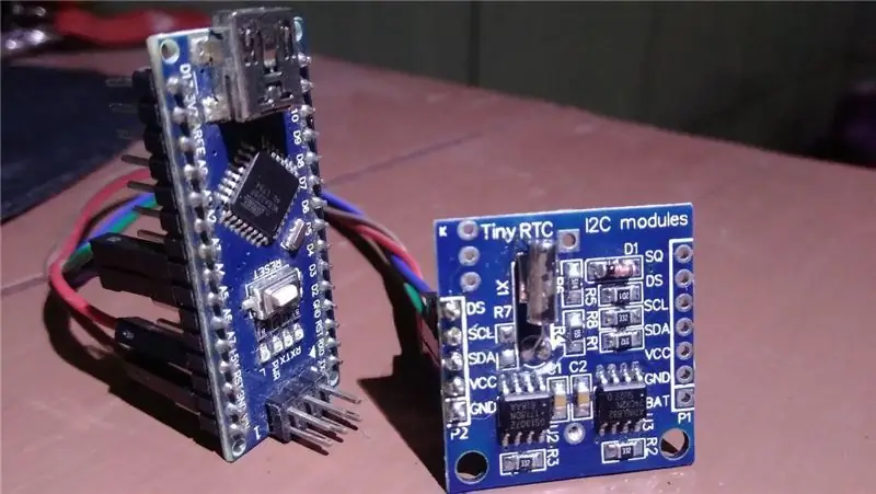 DS1307 -ni Arduino -ga ulang