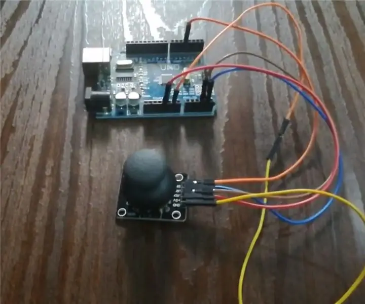 Como fazer a interface do joystick de eixo duplo com o Arduino Uno: 5 etapas