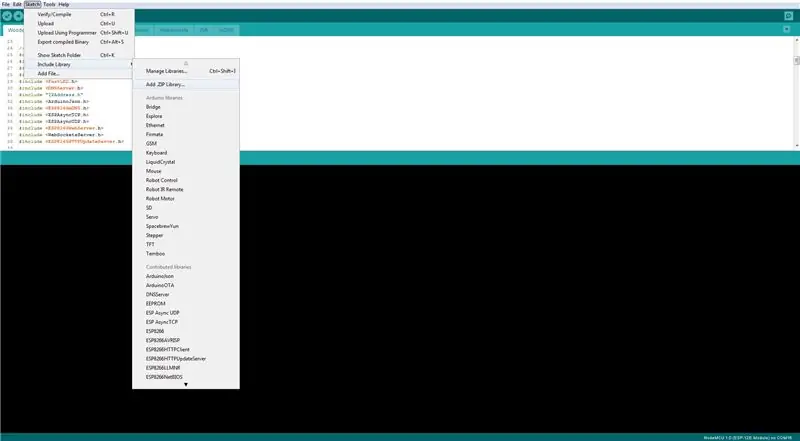 Codificació de l'ESP8266 amb Arduino