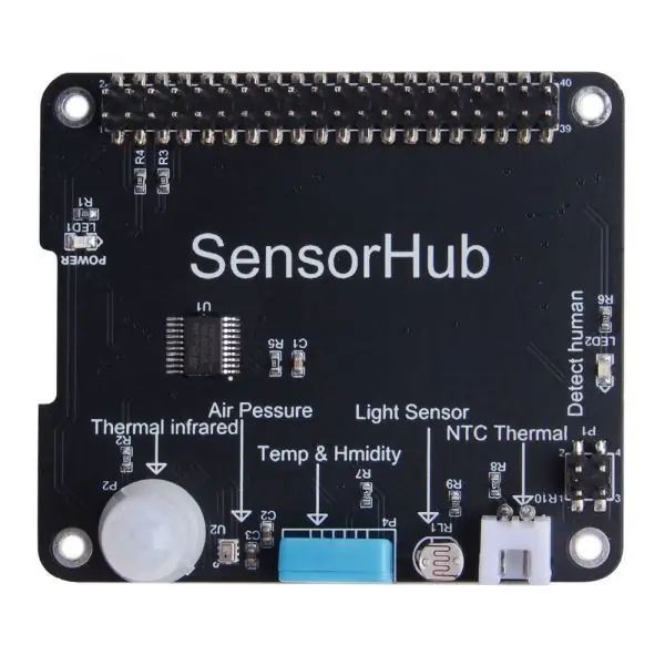 Sèrie Docker Pi de placa de concentrador de sensors Quant a IOT