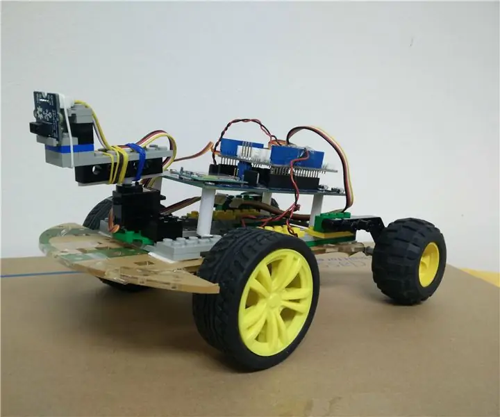 OBSTAKEL SENSING EN VERMIJDING ROVER: 3 stappen