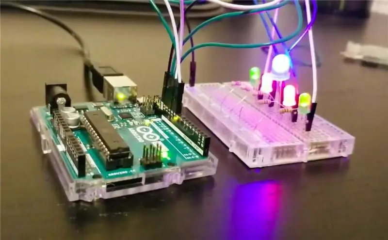 โครงการ Arduino Uno Multi-LED