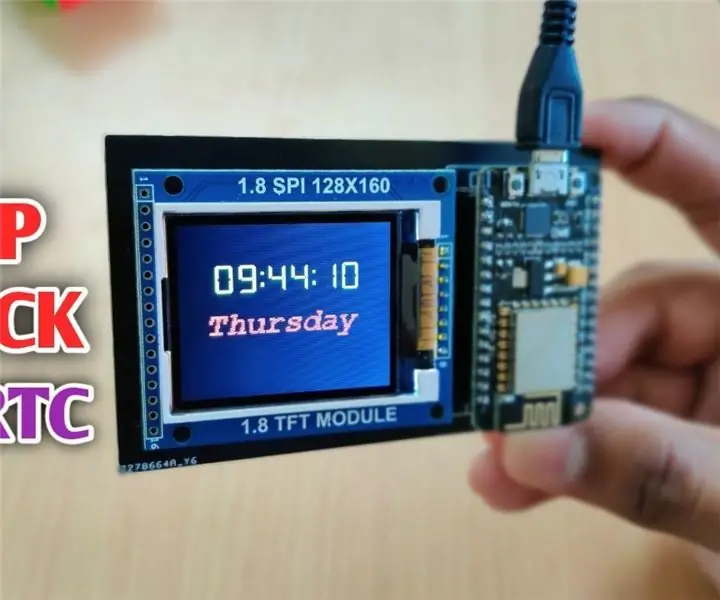 Reloj de red ESP8266 sin ningún RTC - Reloj Nodemcu NTP Sin RTC - PROYECTO RELOJ DE INTERNET: 4 Pasos