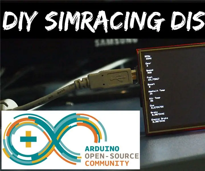 DIY Sim Yarış Ekranı Arduino: 3 Adım