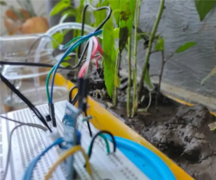 Jardineria intel·ligent i agricultura intel·ligent basades en IoT mitjançant ESP32: 7 passos