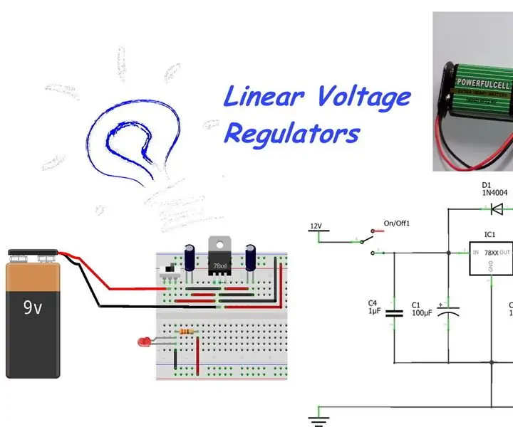 Panimula sa Mga Linear Voltage Regulator: 8 Mga Hakbang