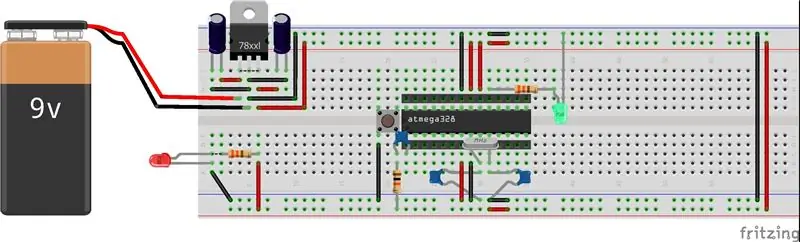 Papan Arduino buatan sendiri