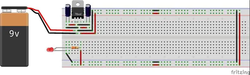 Regulador de voltaje lineal 7805