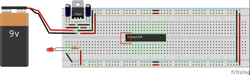 ATmega328P-PU Mdhibiti mdogo