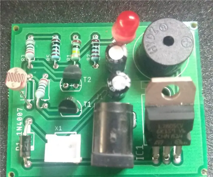 Sistema de segurança controlado por olho eletrônico - Parte 2: 3 etapas