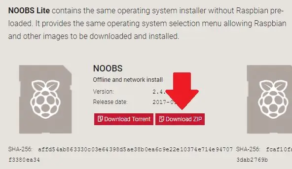 Installazione del sistema operativo