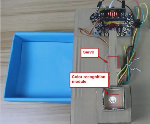 Bagaimana Membuat Proyek Penyortir Warna Dengan Microbit?: 4 Langkah