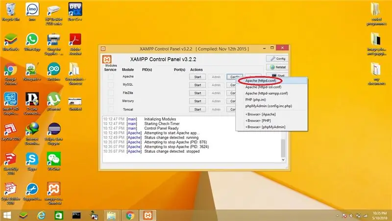 XAMPP Sunucumuzun Port Numarasını Değiştirme