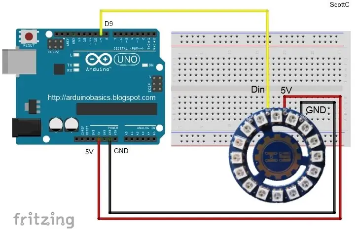 Fritzing Diyagramı