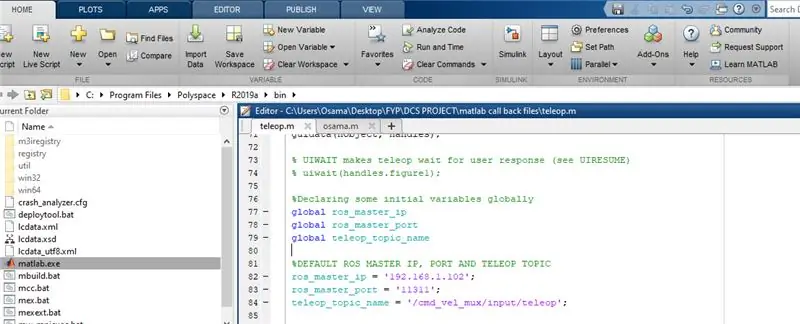 Programmazione dei pulsanti modificabili della GUI