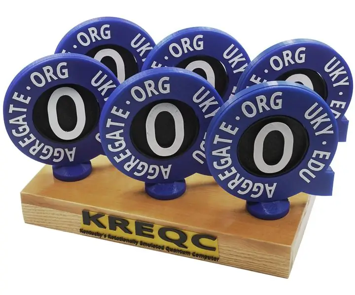 KREQC: מחשב קוונטי חיקוי סיבובי של קנטקי: 9 שלבים