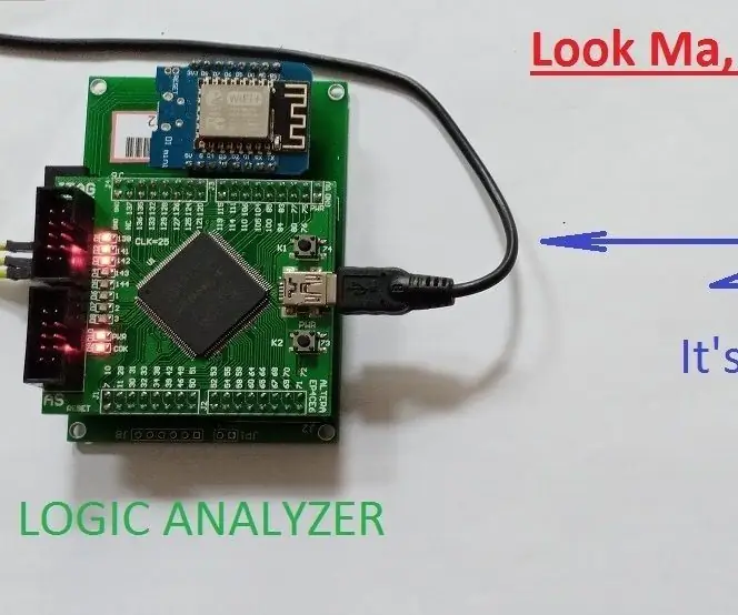 Analitzador de lògica amb interfície d'usuari d'Android: 7 passos