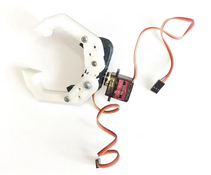 Robotic Arm Gripper: 3 βήματα (με εικόνες)