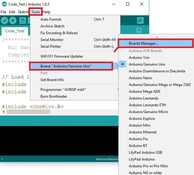 Arduino সফটওয়্যার - ESP32 সমর্থন যোগ করা - ধাপ 2