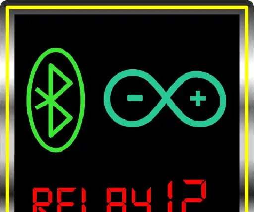 ARDUINO - ब्लूटूथ 12 चैनल ऐप्स: 4 कदम