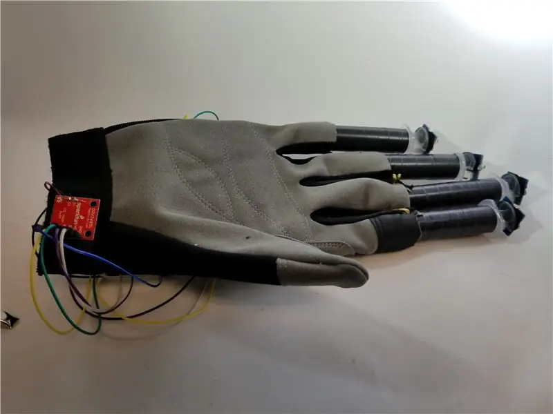 Prototype ng Glove Extendable