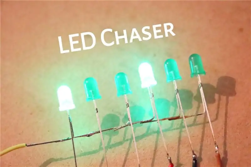 Cara Membuat Rangkaian Chaser LED Terbaik Tanpa IC