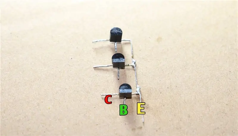 Hubungkan Pemancar Transistor