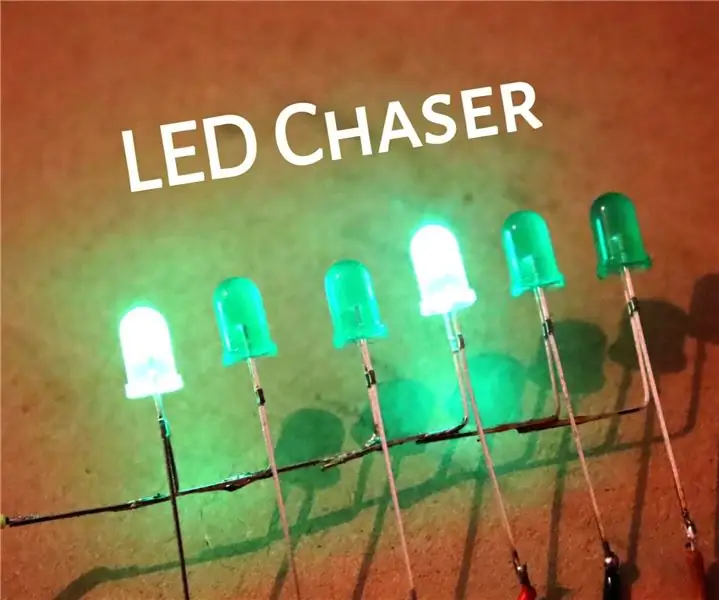 IC -гүйгээр хамгийн сайн LED Chaser хэлхээг хэрхэн яаж хийх вэ: 15 алхам