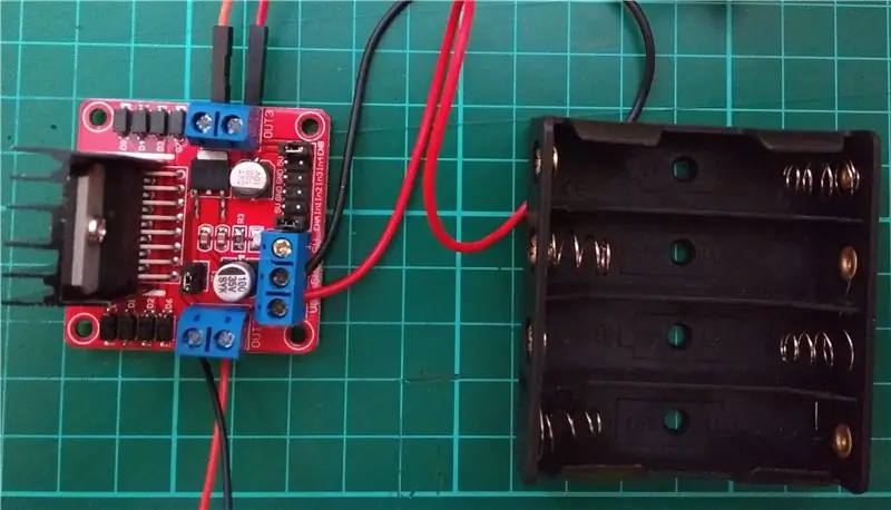 Conectarea motoarelor la H-Bridge