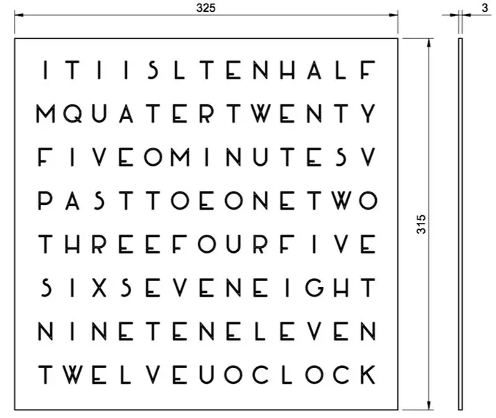 Əsas Ön Panel Panelinin Lazerlə Kəsilməsi