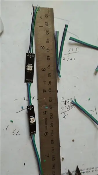 Soldering 32 RGB LEDs