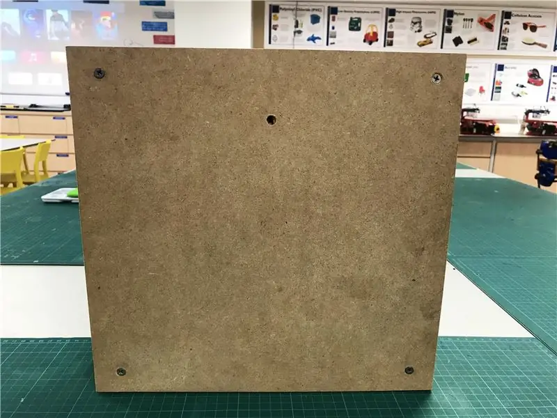 Countersink the Larger MDF Panel