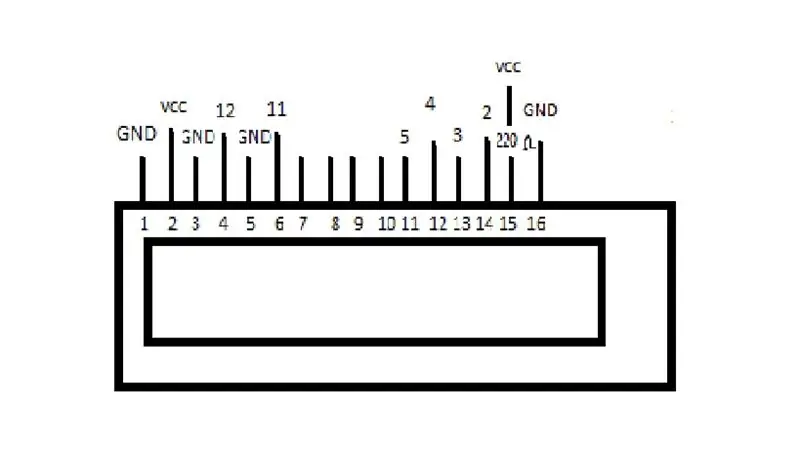 Լարացրեք LCD- ը