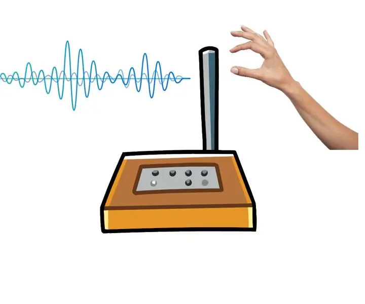 Theremin digitale: strumento musicale touchless: 4 passaggi