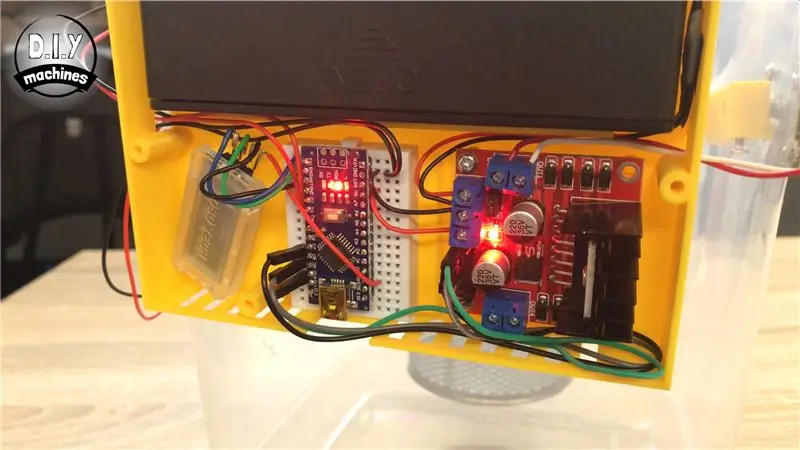 Conecte o Arduino à energia da bateria